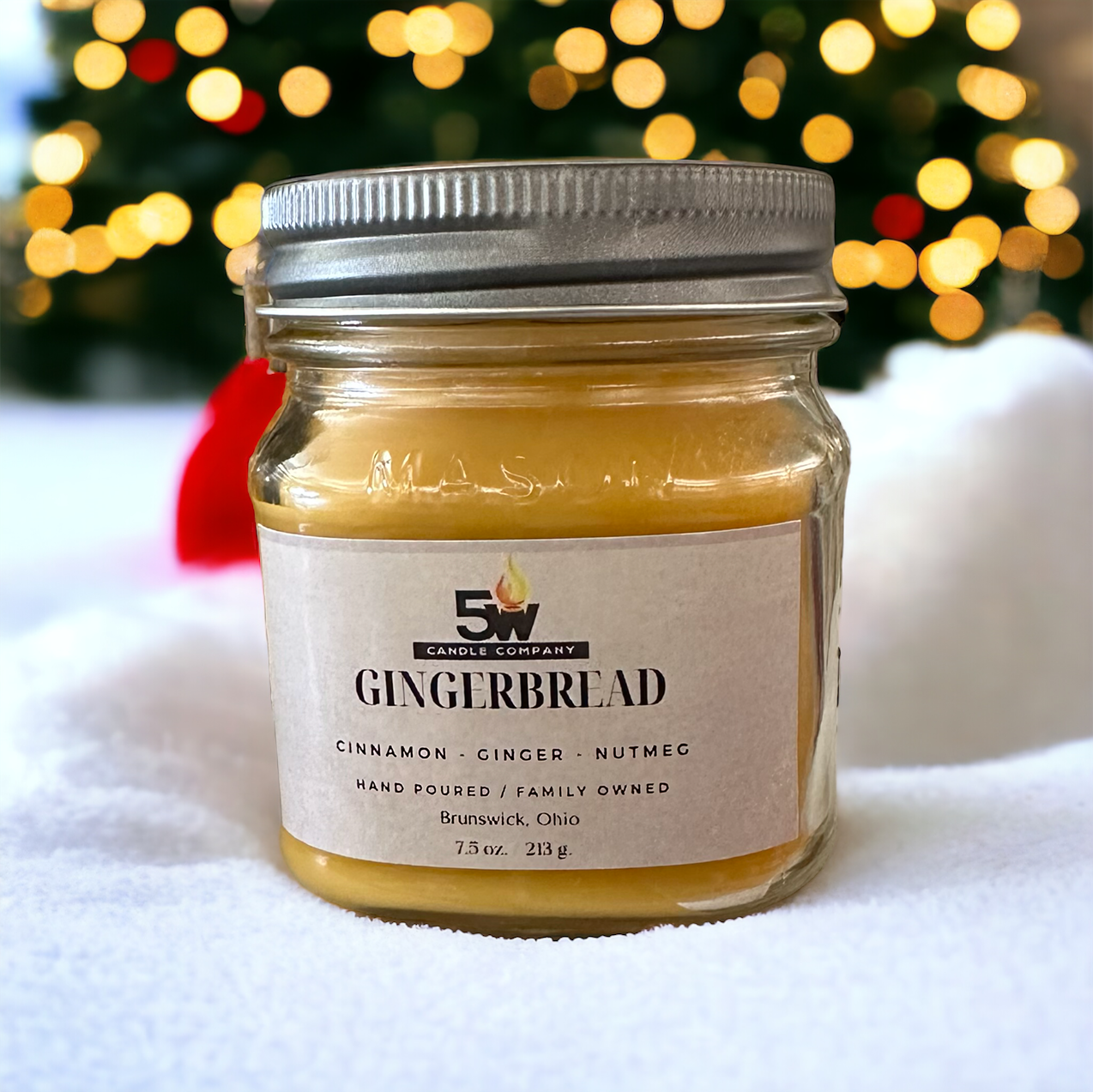 Gingerbread 7.5 oz candle