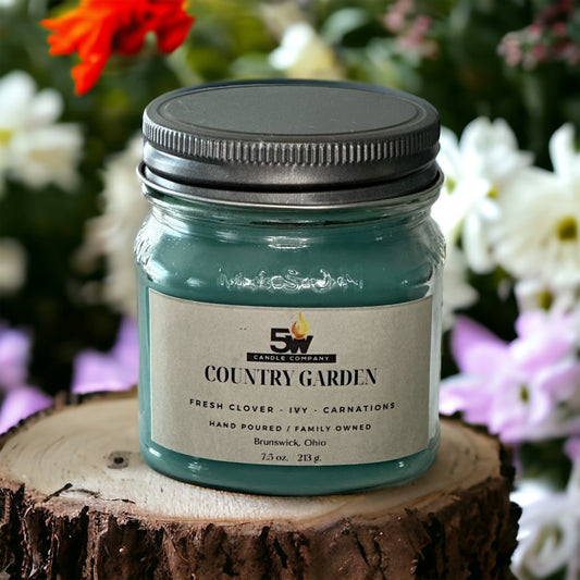 Country Garden 7.5 ounce candle