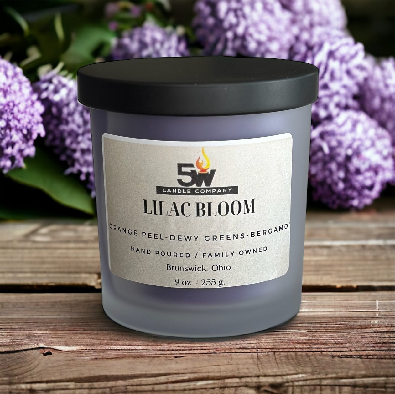 Lilac Bloom 9 ounce candle