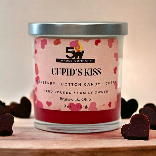 Cupids Kiss 9 ounce candle