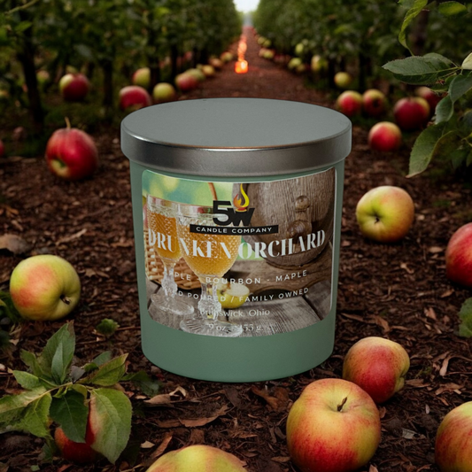 Drunken orchard 9 ounce candle
