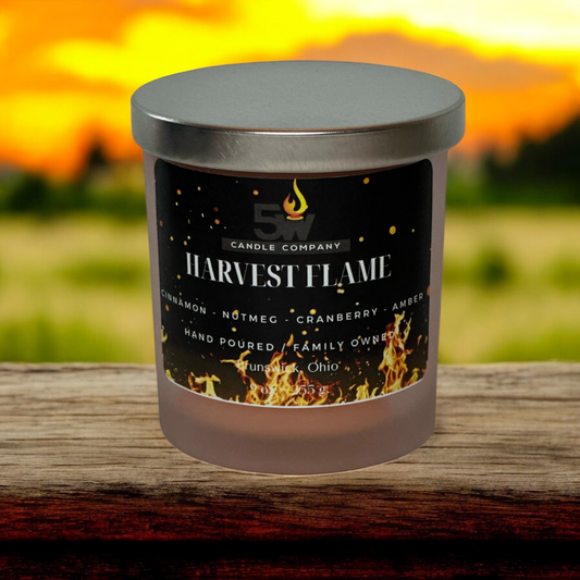Harvest Flame 9 ounce candle