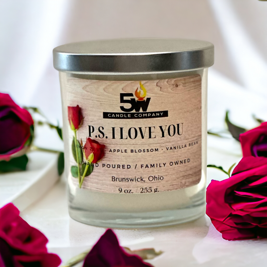 P.S. I love you 9 ounce candle