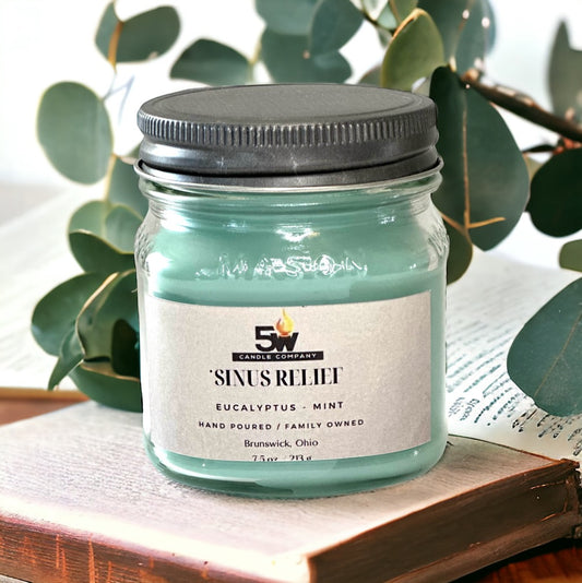 Sinus relief 7.5 ounce candle