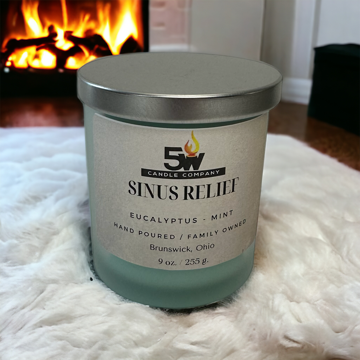 Sinus Relief 9 ounce candle