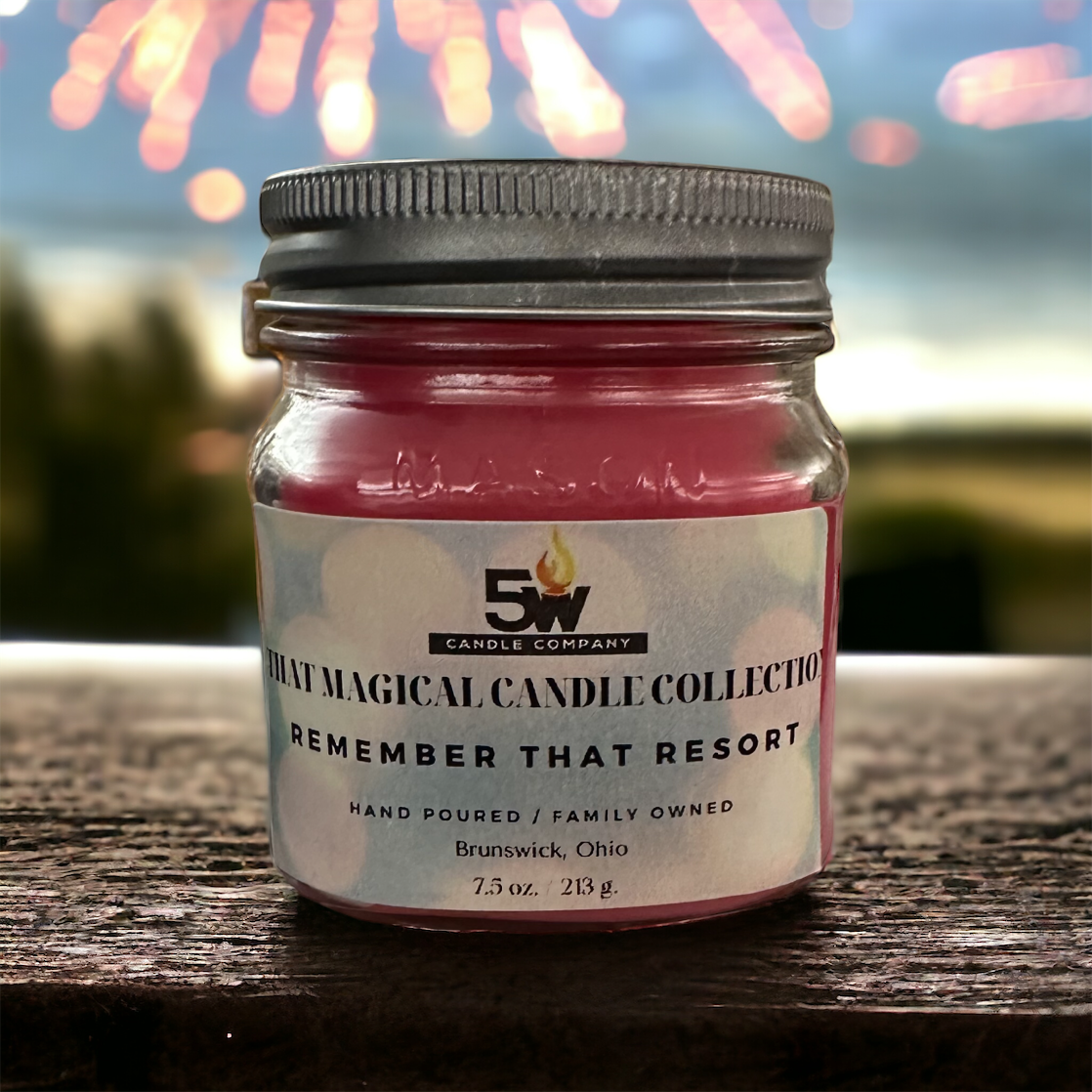 Remember that Resort 7.5 oz. candle