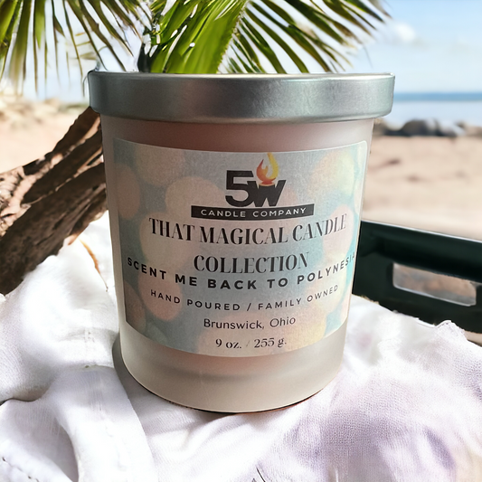 Scent me back to Polynesia 9 oz candle