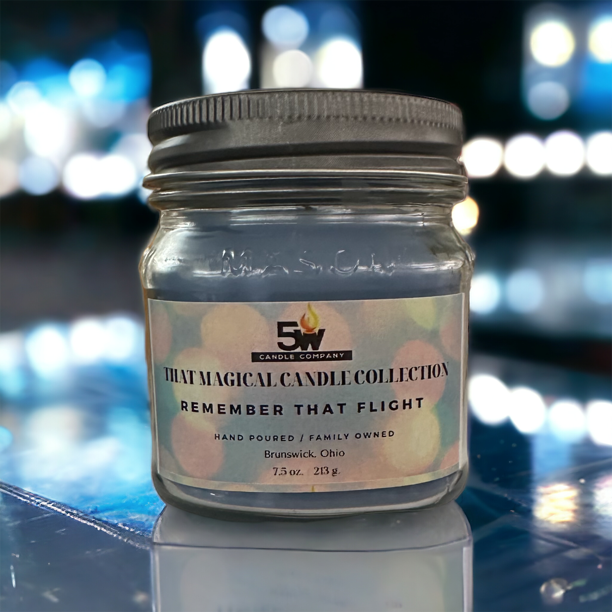 Remember that flight 7.5 oz candle